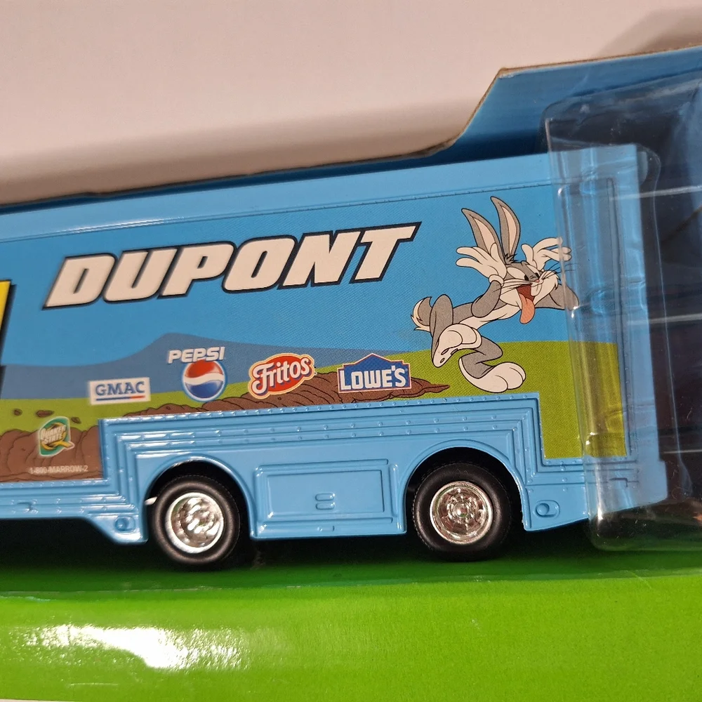 ๐NEW Winner's Circle Jeff Gordan Blue Trailer Rig Toy Collectible Truck - Picture 11 of 11